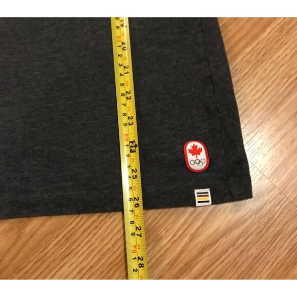 Canada Womens Olympic T-Shirt L/G Hudsons Bay Grey 60% Cotton 40% Polyester - Picture 6 of 9
